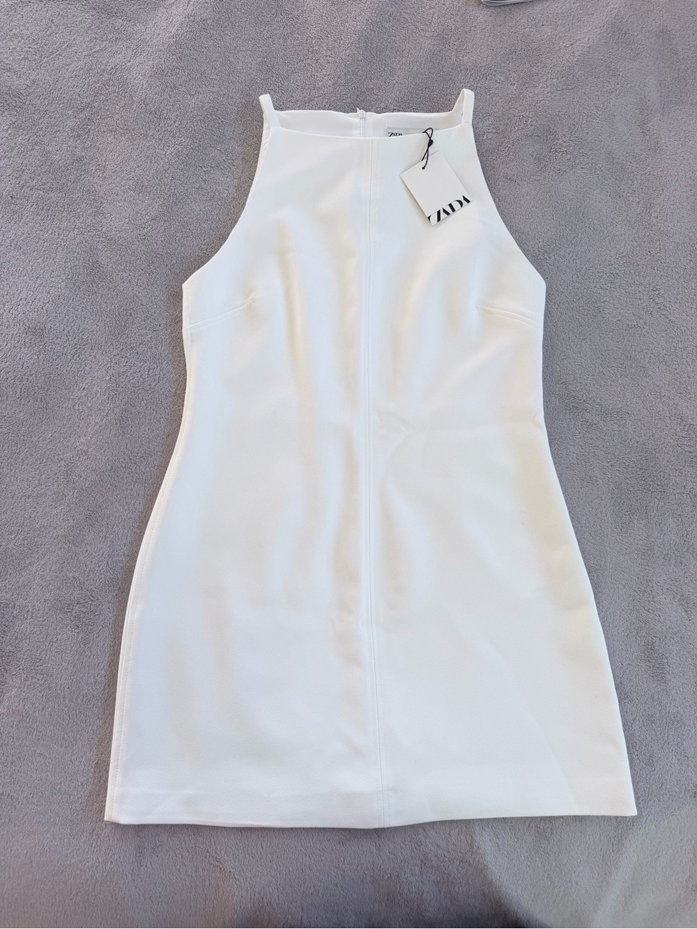Zara White Mini Dress Size M